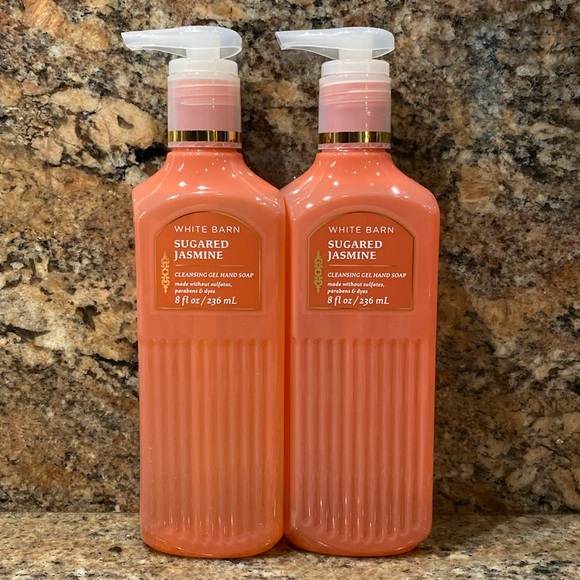 Bath & Body Works Other - Two (2) “SUGARED JASMINE” BBW, 8.0 fl oz / 236 mL, Cleansing GEL Hand Soap, NWT